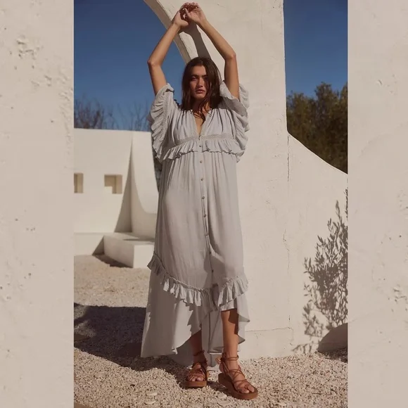 Free People | Dresses | Free People Paradiso Maxi Dress | Poshmark